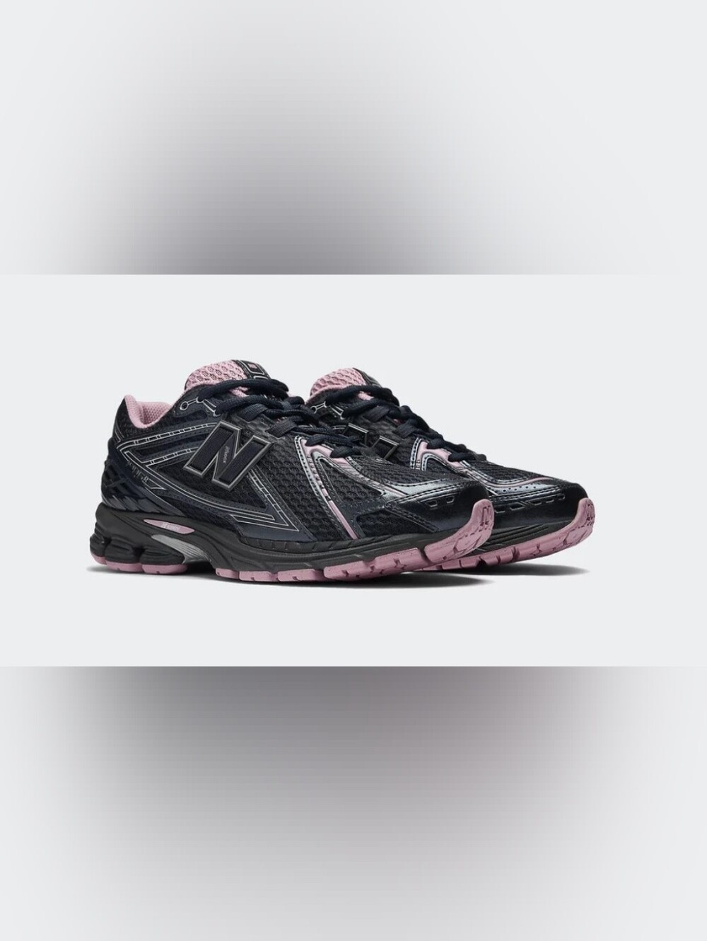 Size 11 M. 12.5 W  New Balance1906 R  Black and Light Pink  Sneakers Retail 155$